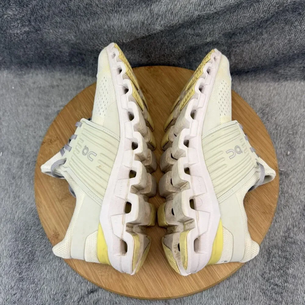 On Cloudflyer CloudTec Shoes Womens Size 10.5 White Running Sneakers FVN 01